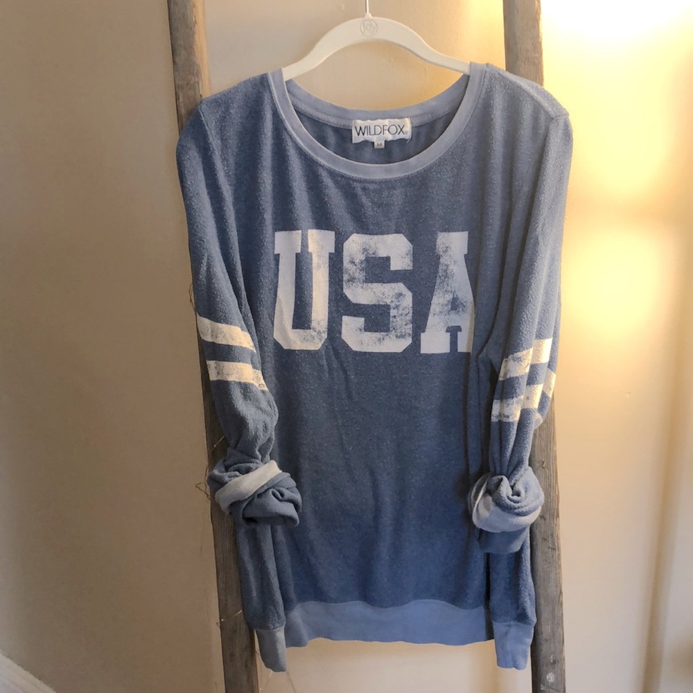 WILDFOX USA sweatshirt 🇺🇸
